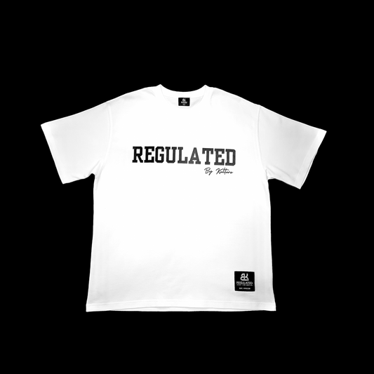 RegulatedByKulture - White Tee