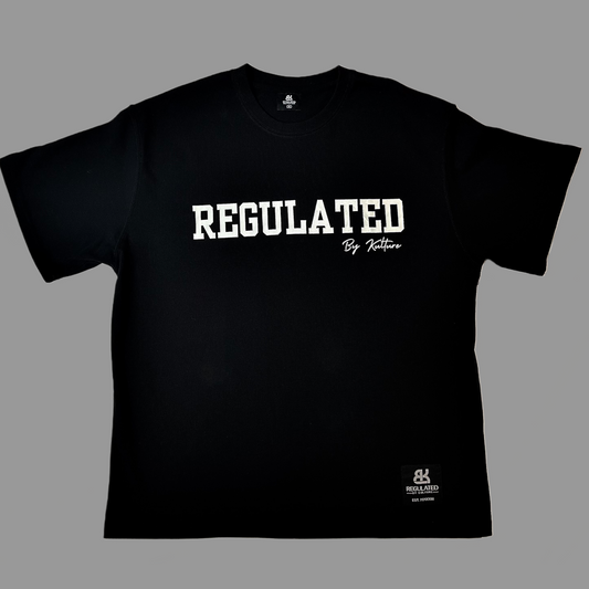 RegulatedByKulture - Black Tee