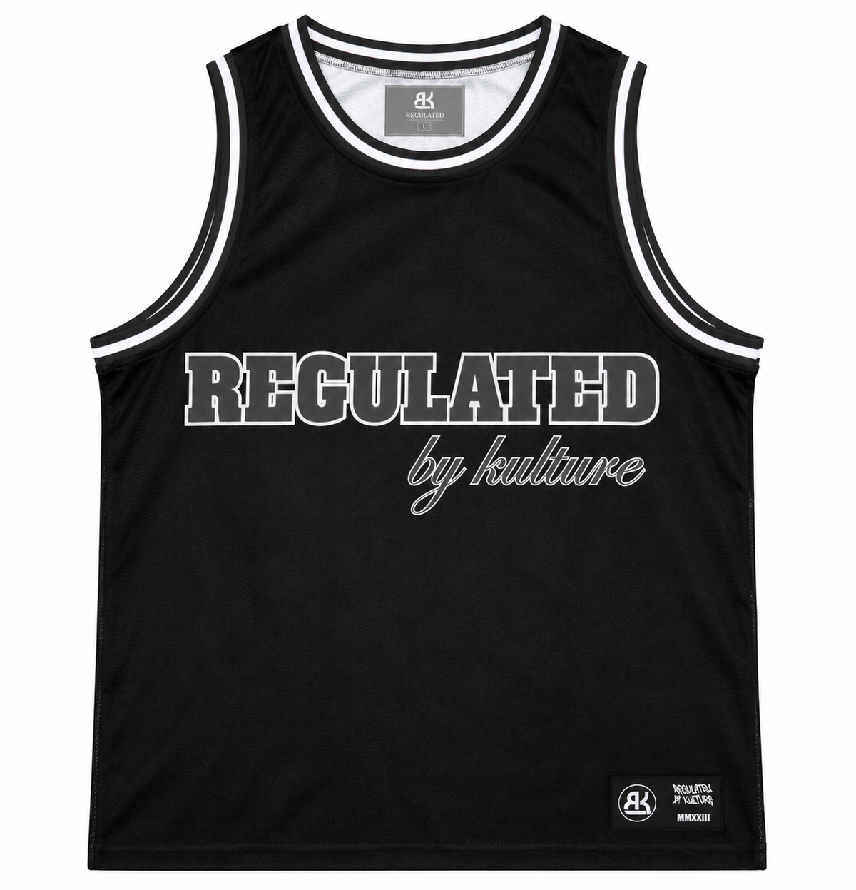 Mesh Tank Jersey - Black