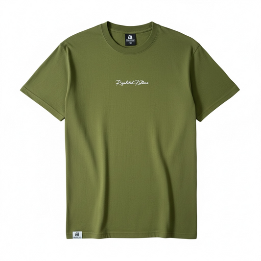 RegulatedxKulture Tshirt - Olive green