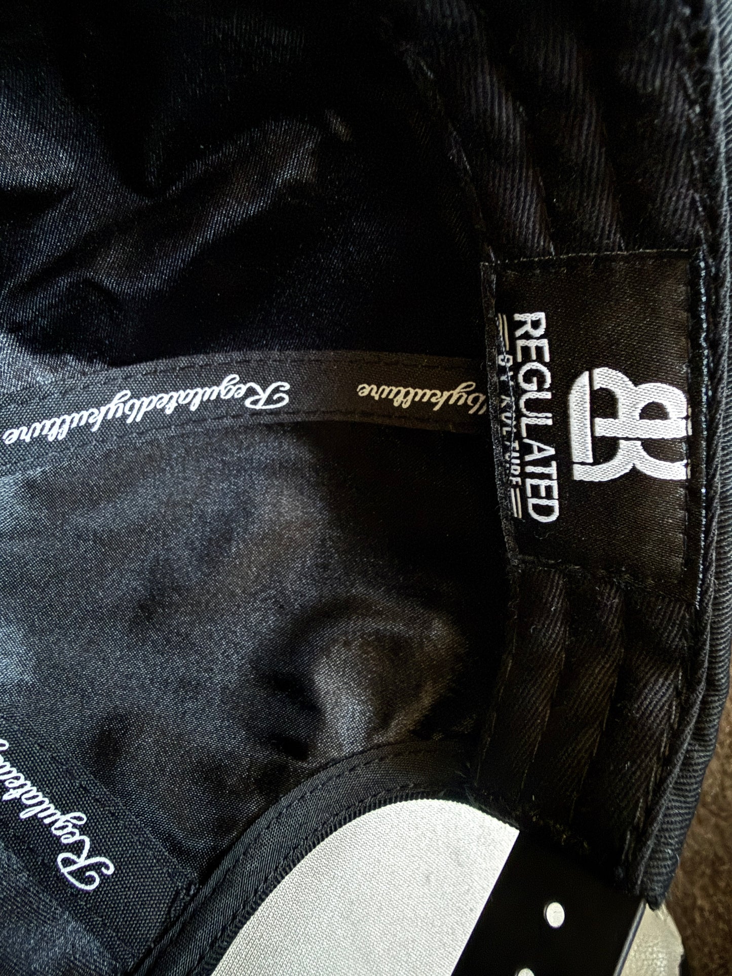 REGULATEDBYKULTURE™️ 3D Embroidery Hat - Black